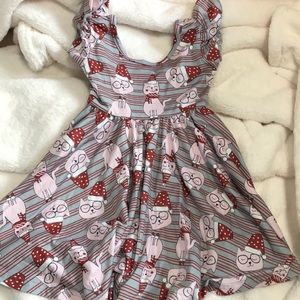 DOT DOT SMILE || Christmas cats dress